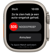 Ongelukdetectie Apple Watch Ultra