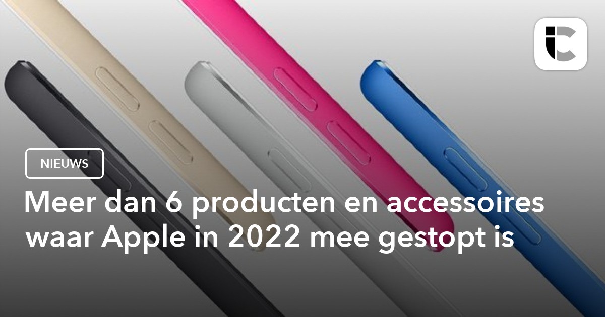 Prodotti Apple fuori produzione nel 2022: iPod e iMac di grandi dimensioni