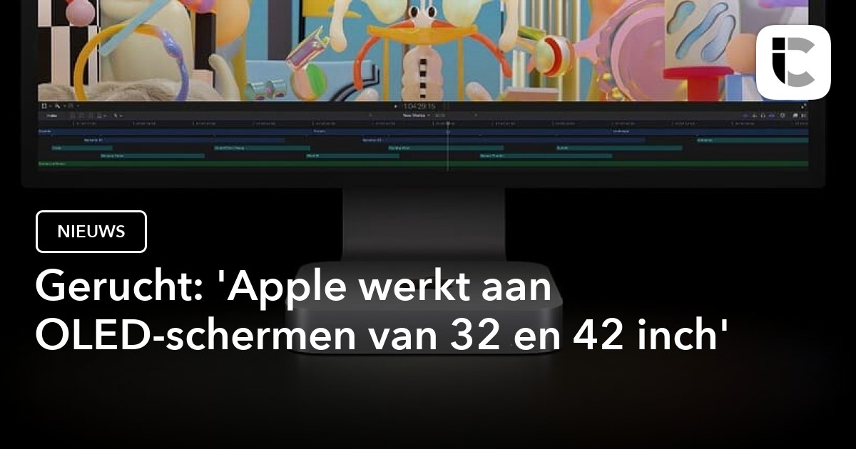 Apple работает над 32-дюймовыми и 42-дюймовыми OLED-экранами