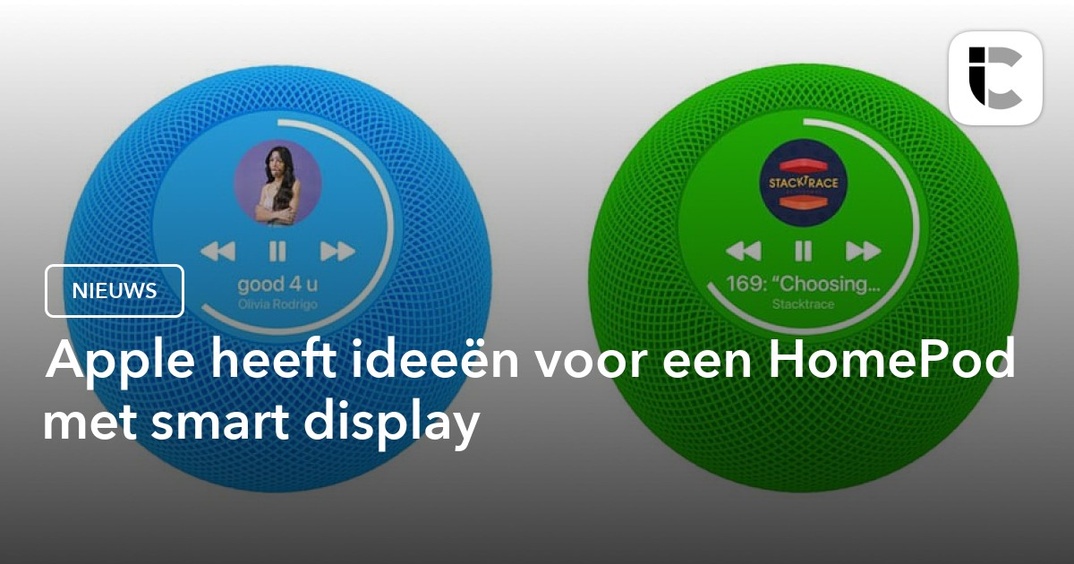 HomePod со Smart Display описан в патенте Apple