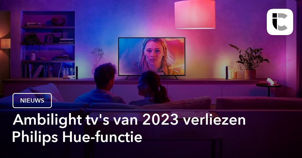 Philips Ambilight TVs from 2023 lose Philips Hue feature