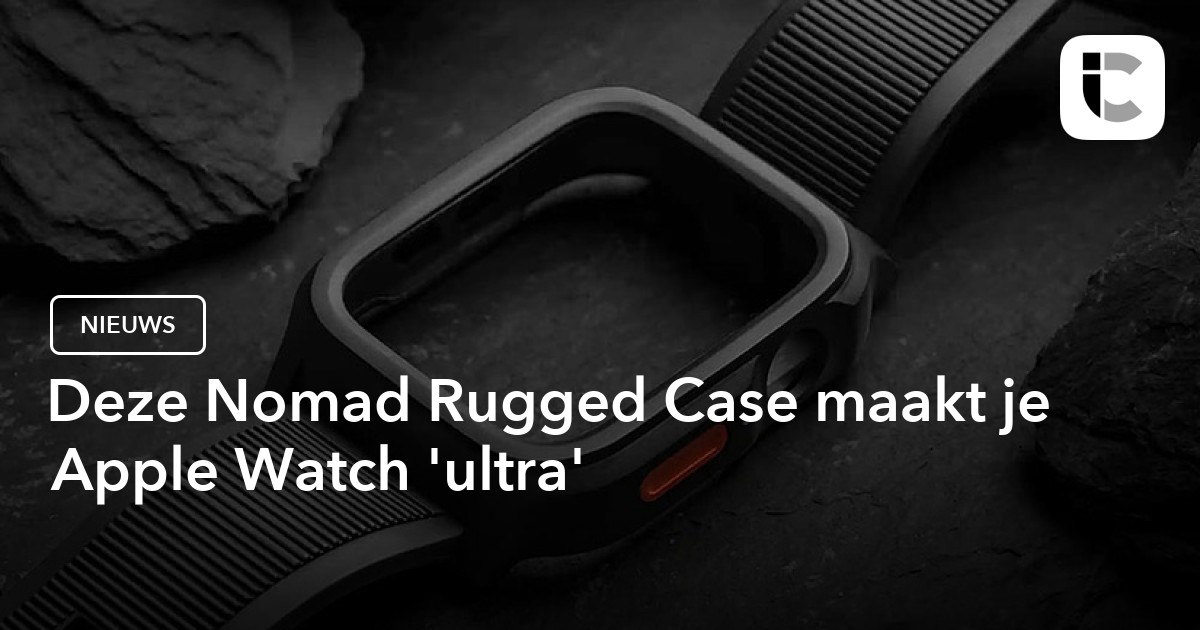 Nomad Rugged Case Makes Any Apple Watch “Super”